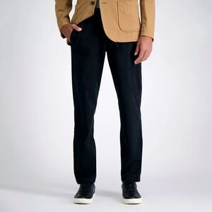 Black Life Khaki by Haggar Comfort Fit Chino Straight Fit
